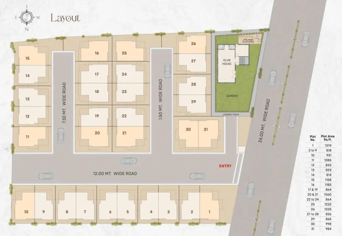 shreem villa layout 11